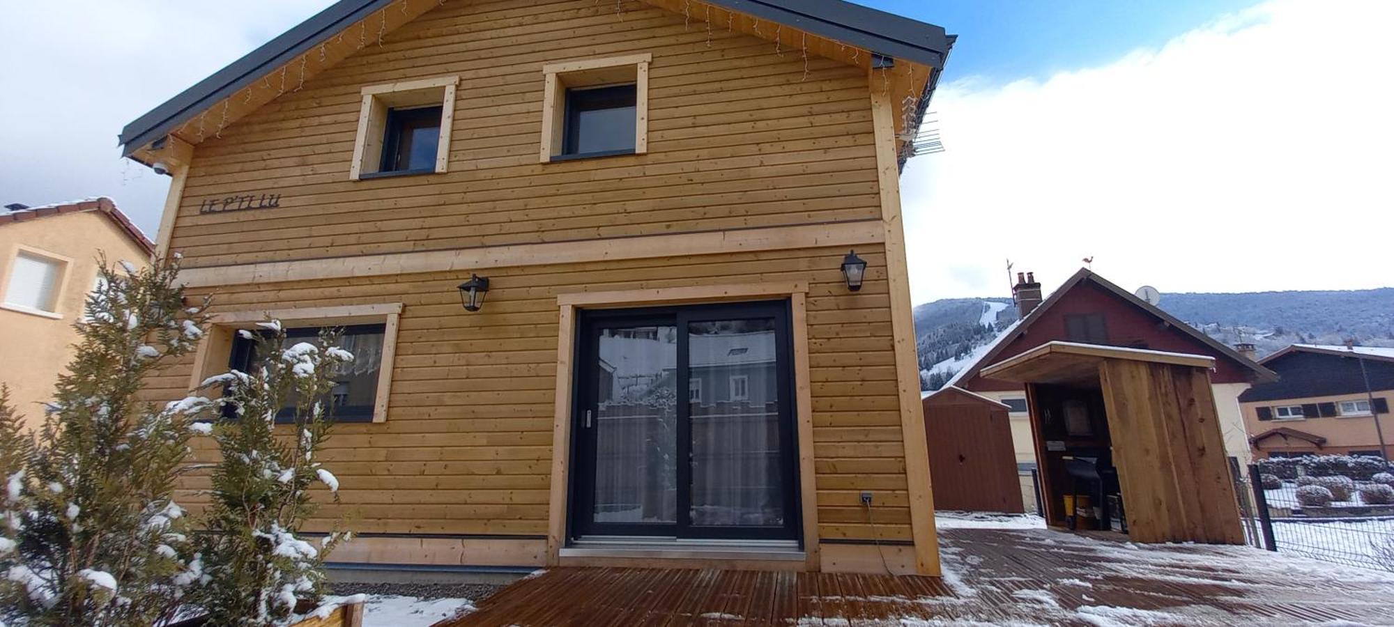Chalet Le P'Ti Lu Bussang Exterior foto